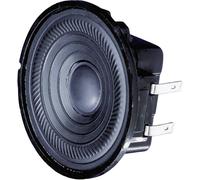 Visaton K 50 - 50 Ohm 2 pouces 5 cm Haut-parleur miniature 2 W 50 Ω noir membrane en plastique, résistant aux UV