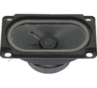 Visaton SC 5.9 OM - 4 Ohm 3.5 pouces 9 cm Haut-parleur large bande 10 W 4 Ω noir ovale