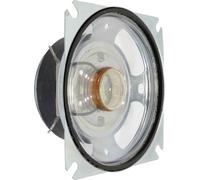 Visaton SL 87 XA - 4 Ohm 3.3 pouces 8 cm Haut-parleur large bande 20 W 4 Ω membrane transparente, résistant aux UV