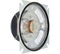 Visaton SL 87 XA - 4 Ohm 3.3 pouces 8 cm Haut-parleur large bande 20 W 4 Ω membrane transparente, résistant aux UV