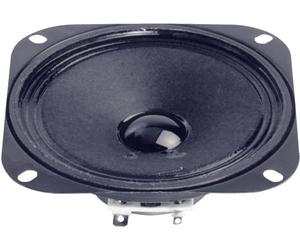 Visaton VS-R10S/4 - Hauts-parleurs (Avec fil, Terminal, 20 W, 100 - 13000 Hz, 4 Ohm, Noir)