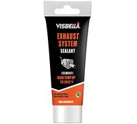 Visbella Pâte de réparation d'échappement - Mastic d'étanchéité résistant à la Chaleur - Haute étanchéité au gaz - Kit de réparation pour Silencieux de Voiture, tuyaux d'échappement (75g)