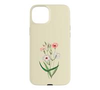 Viscaria Rose Blanc Vintage Floral Boho Wildflower Graphic Coque pour iPhone 15 Plus