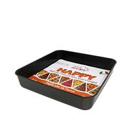 Viscio Trading 166616 Plat Haute Happy Quadra, Aluminium, Noir