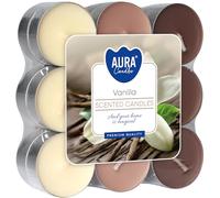 VISCIO TRADING 18 Pièces Bougie parfumée à la vanille, Beige