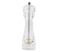 Viscio Trading Acrylic Pepper Mill, 5 x 20 x 5 cm