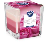 VISCIO TRADING Bougie parfumée verre Rosa Tricolor