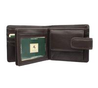 Visconti Heritage Collection Strand Portefeuille en Cuir avec Fermeture de Languette RFID Blocage HT13 Chocolat