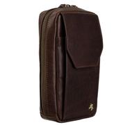 Visconti Sling Bags Collection Alex S45 Petit sac à bandoulière en cuir, marron, Taille unique