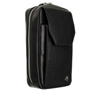 VISCONTI Sling Bags Collection Alex S45 Petit sac à bandoulière en cuir, Noir , Taille unique
