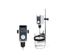 Viscosimètre numérique, Agitateur électrique de laboratoire de mélangeur de liquide avec l'agitateur aérien d'affichage numérique équipement de laboratoire de taille réglable 20L 2000 tr/min Pour grai