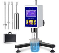 Viscosimètre numérique rotatif de laboratoire 10-100 000 mPa.S, 4 rotors, capteur de température intégré, précision ± 3 %, pour utilisation sur le terrain et en laboratoire
