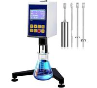 Viscosimètre numérique rotatif NDJ-5S/8S/9S avec écran LCD, 4 rotateurs, précision ± 2,0 % pour la mesure de la viscosité des fluides, précis et fiable