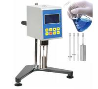 Viscosimètre rotatif numérique pour une mesure précise de la viscosité des fluides, comprend 4 rotors et un écran LCD, idéal pour les laboratoires et les institutions de recherche scientifique