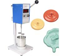 Viscosimètre Rotatif, Testeur Numérique Haute Précision Pour Peinture | 200 Tr/min, Précision ±1,5 % De La Pleine Échelle, Plage De Mesure 40,2-141,0 KU, Godet De 500 Ml (16,9 Oz Liq.), Écran LCD