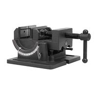 Vise Clamp on Vise, Drill Press Vise Cast Iron Body Corrosion?Resistant Hardware Accessory 3?Inch Tiltable