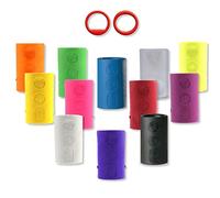 Vise Grip - Inserts pour doigts P/O - Power Lift/Ovale - Empiècements en caoutchouc pour une balle de bowling - Duo Pack - Grips durables avec deux côtés - Coupe ajustée - 2,5-41/64 - Couleur : raisin