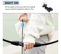 Viseur D'arc Réglable 2025 Pour Arc À Poulies, Viseur En Plastique À 3 Broches Pour Arc À Poulies