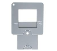 Viseur de vue pour artistes | Viseur optique pour peinture | Viseur portable avec mécanisme coulissant pour peinture, art, photographie, amoureux de la nature, aventuriers en plein air, exploration de