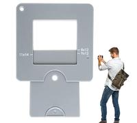 Viseur d'image pour Artistes - Viseur Optique pour Peinture | Portable à Mécanisme Coulissant pour Peinture Photo Nature Amateurs de Plein Air Randonnée Jardin Camping