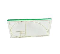 Viseur Golden Ratio - Viseur De Composition Des Artistes, Visionneuse De Rapports Dorés De Grille Claire Pour Le Dessin, La Peinture, La Photographie | Outil Transparent D'art Pour Le Cadrage