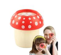 Viseur mosaïque végétale - Instrument ludique Champignons, Objet Optique didactique, observateur Manuel Compact | Perception chromatique Cognitive Amusante, Jeu découverte pour Petits étudiants