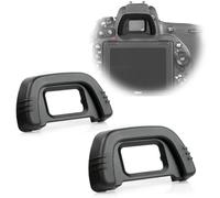 Viseur Oeilleton pour D90 D7000 D750 D610 D600 D300 D200 D80 D70 D50 Caoutchouc Eye Cup, ULBTER DK-21 Eyecup - Lot de 2