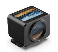 Viseur optique de niveau de taille, cadre 35/50, capuche amovible | Champ de vision de 28 mm, verre optique, corps en aluminium T6 et support réglable pour griffe chaud/froid pour appareils