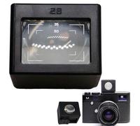 Viseur optique de niveau de taille de 28 mm, viseur optique externe à axe latéral de 35 mm/50 mm pour Ricoh GR, pour appareils photo Leica X Series, viseur d'appareil photo pour un cadrage précis et