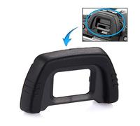 Viseurs, Oeilleton oculaire avec Oeil de caméra en Caoutchouc de Style DK-21 pour protéger la lumière Parasite et Le viseur pour Nikon D100 / D200 / D90 / D80 / D70S / D70 / D60 (Noir)