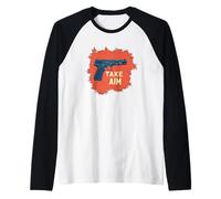 Visez et un costume de pistolet cool Manche Raglan