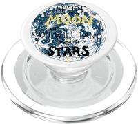 Visez la Lune si Vous la ratez, Vous atterrirez Parmi Les étoiles PopSockets PopGrip pour MagSafe
