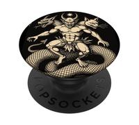 Visez Trois Visages de Destruction PopSockets PopGrip Adhésif