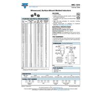 Vishay IMC1210ER4R7K Inductance CMS 10 µH 2.1 Ω 189 mA