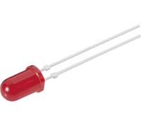 Vishay TLHR 5400 LED super rouge rond 5 mm 10 mcd 30 ° 30 mA 2 V