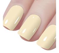 Vishine 16ML Couleur Pastel Vernis Gel Semi Permanent PaleYellow Macaron Vernis à Ongles Soft Bright Colors Longue Durée Soak Off Nail Art Manicure Salon at Home, L182