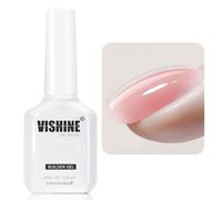 Vishine Gel de Construction UV-16ml Builder Gel 8 en 1 Jelly Rose Pink pour Extension d’Ongles et Modelage, Renforcement des Ongles Cassés Manucure Réparatrice UV/LED Nail Art Ongles - E052