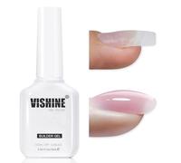 Vishine Gel de Construction UV-16ml Builder Gel 8 en 1 Pastel Pink pour Extension d’Ongles et Modelage, Renforcement des Ongles Cassés Manucure Réparatrice UV/LED Nail Art Ongles - E055
