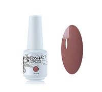 Vishine Vernis à ongles Semi-permanent GelPolish Soak-off UV LED Manucure Vernis Gels 8ml Rose Brown #213