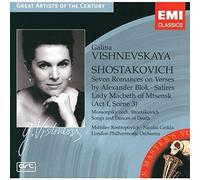 Vishnevskaya, Galina - Chostakovitch - Lady Macbeth of Mzensk (extr.) / Sept poèmes d'Alexandre Blok ...(Coll. Great Artists Of The Century)