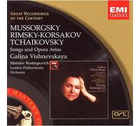 Vishnievskaya, Galina - Moussorgski : Chants et danses de la Mort / Tchaïkovski, Rimski-Korsakov : Airs d'opéras et Mélodies (Coll. Great Recordings Of The Century)