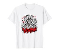 Vishnu Dieu Hindou Cosmic Protector Power Energy T-Shirt