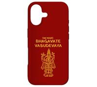 Vishnu, Narayana Om Namo Bhagvate Vasudevaya, Hindu God Puja Coque pour iPhone 17