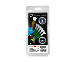 Visible Dust - Kit 5 spatules vertes 1.3x (20mm) + flacon Smear Away + pinceau SensorBrush