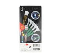 Visible Dust - Kit 5 spatules vertes 1.3x (20mm) + flacon Smear Away + pinceau SensorBrush