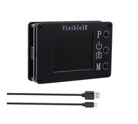 VisibleIR B18 Imageur thermique à lumière visible, caméra de fusion infrarouge 32 x 24 avec écran TFT de 1,8", -40 °C à 300 °C, modes double vision, transfert de données de type C pour CVC électrique