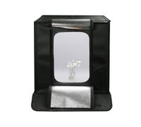 VISICO Tente d'éclairage objets avec rampe 120 Leds - 60x60x60 cm