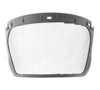 3M visière 5C-1 visière filet acier inoxydableTaille du filet : 0,24; 2,5x1,8mm Réduction de la lumière : 24%, poids : 54g disponible séparément : support V5 pour casques de protection 3M x1 morceau