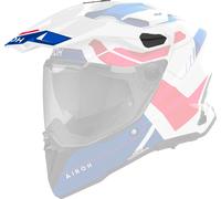 Visière Airoh Commander 2 Reveal Bleu Rouge