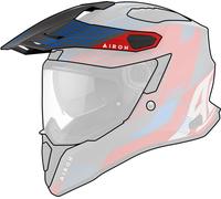 Visière Airoh Commander Boost Casque Rouge Mat Bleu